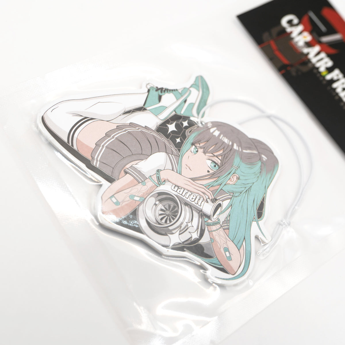 Turbo Anime Girl Air Freshener