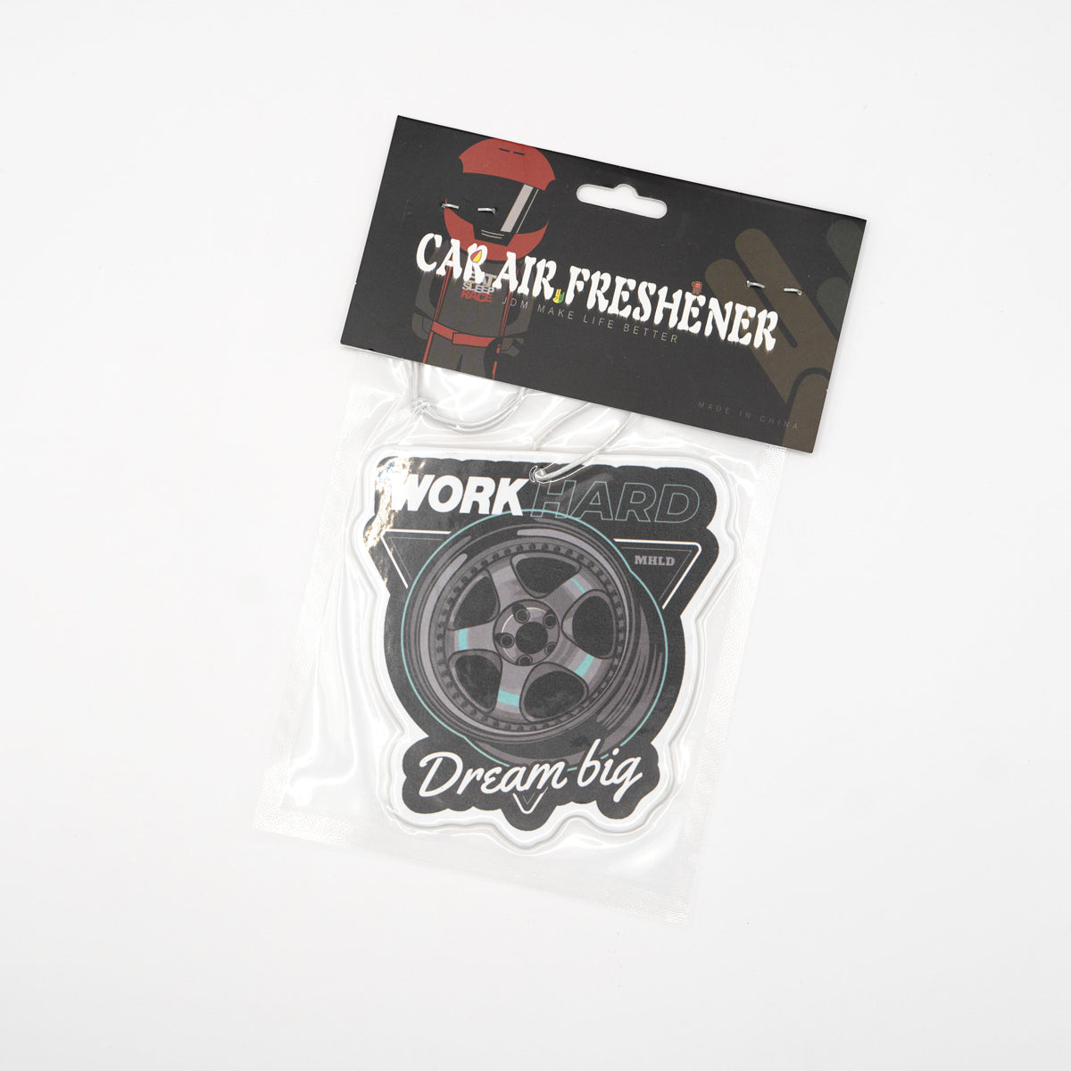 Work Hard Dream Big Air Freshener