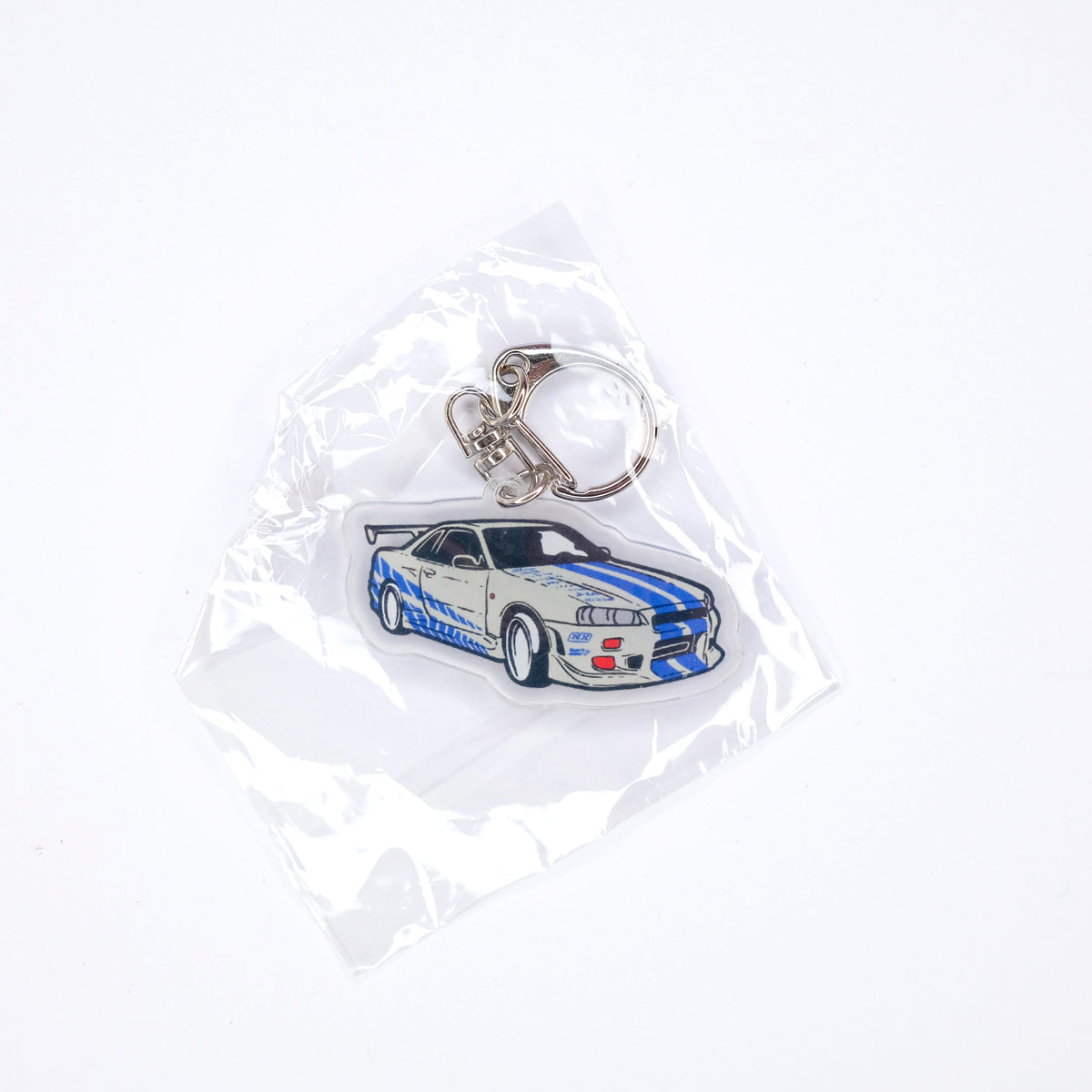 Nissan Skyline R34 GT-R Keychain – Motis