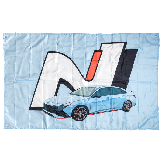 Hyundai i30 'N' Sedan Workshop Banner - 150cm x 90cm
