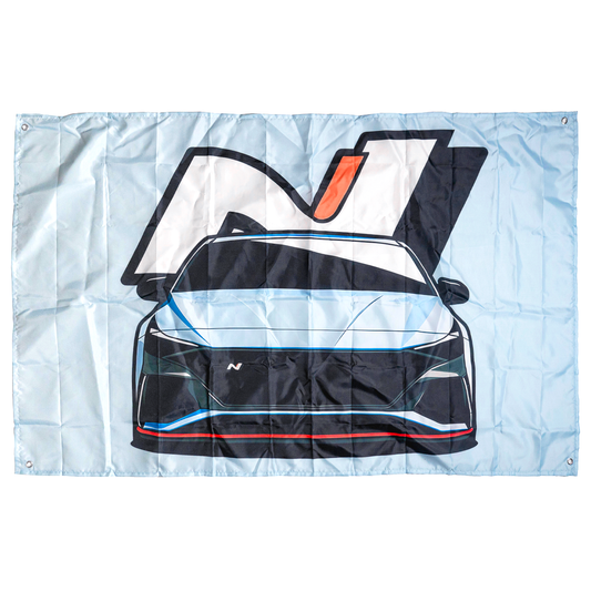Hyundai i30 'N' Sedan Workshop Banner - 150cm x 90cm
